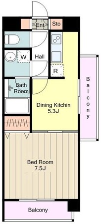 アーク西八王子レジデンスの物件間取画像